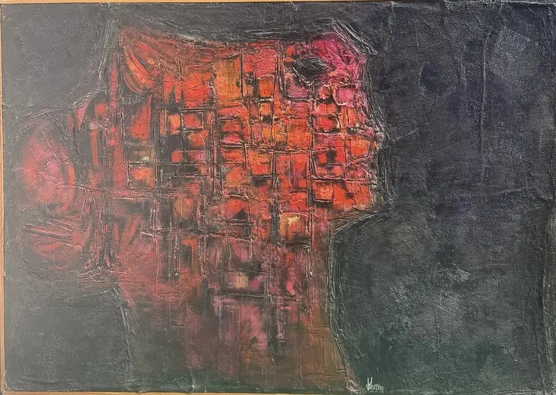 Red Face Person, Front